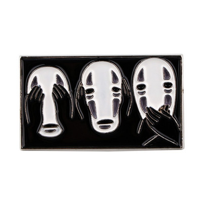 AD1271 Desen animat Halloween Insigne anime japoneze Ace emailate Brose personalizate Ace de rever pentru rucsacuri Decorare Accesorii de bijuterii
