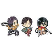 E3866 Japanski broševi na odjeći Značke za revere na ruksaku Broš Manga emajl igla Nakit Titans Attack Anime dodaci