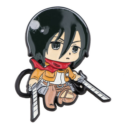 E3866 Japanski broševi na odjeći Značke za revere na ruksaku Broš Manga emajl igla Nakit Titans Attack Anime dodaci