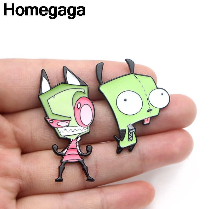 Homegaga Cartoon ace din zinc pentru rucsac pride haine medalie pentru geantă cămașă pălărie insignă broșe pentru bărbați femei D2141