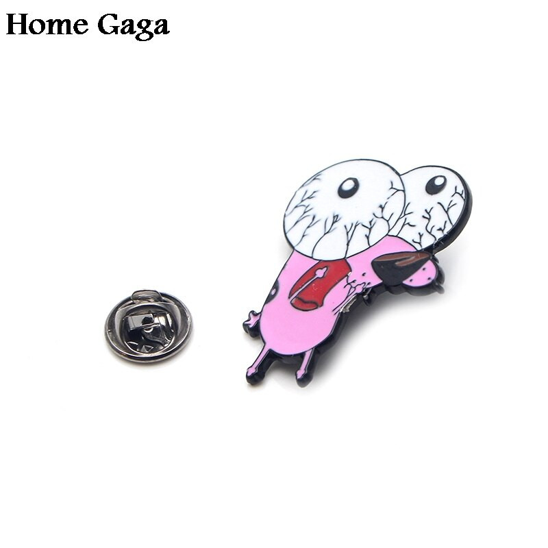 Homegaga Pas Metalne emajlirane igle Trendy para ruksak košulja odjeća broševi značke za muškarce žene D1499