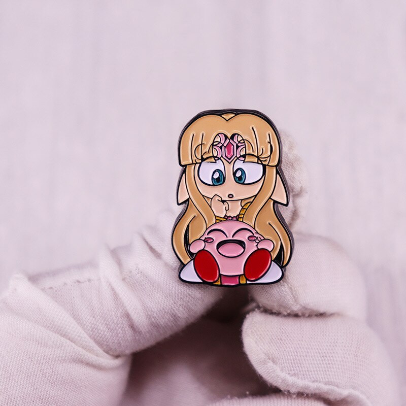 C3064 Princeza u stilu crtića Broševi za odjeću Igle za revere na odjeći Cool značke za ruksake Nakit Dodaci Pokloni