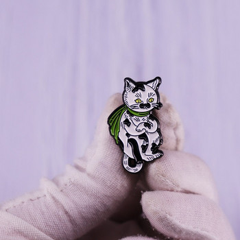 C1999 Χαριτωμένα Anime Καρφίτσες από σμάλτο για γάτες Καρφίτσες Γυναικείες Ανδρικές τσάντες πλάτης Σήμα μόδας πέτο Κοσμήματα Παιδιά Φίλοι Δώρα