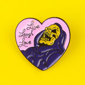 Punk Skull Pross Märgid seljakotil Märgid riiete jaoks Emaili nööpnõelad seljakottide jaoks Riided Revääri nööpnõel Märk Kingitus Aksessuaarid Dekoratsioon