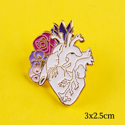 Punk Skull Pross Märgid seljakotil Märgid riiete jaoks Emaili nööpnõelad seljakottide jaoks Riided Revääri nööpnõel Märk Kingitus Aksessuaarid Dekoratsioon