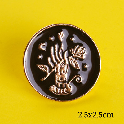 Punk Skull Pross Märgid seljakotil Märgid riiete jaoks Emaili nööpnõelad seljakottide jaoks Riided Revääri nööpnõel Märk Kingitus Aksessuaarid Dekoratsioon