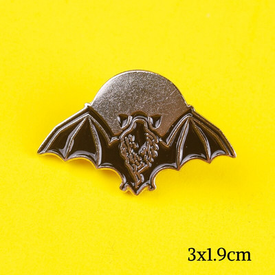 Punk Skull Pross Märgid seljakotil Märgid riiete jaoks Emaili nööpnõelad seljakottide jaoks Riided Revääri nööpnõel Märk Kingitus Aksessuaarid Dekoratsioon