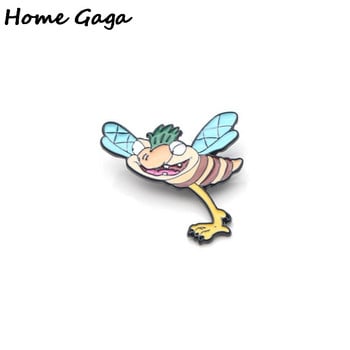 Homegaga monsters Zimbo Krumm Gromble Zinc tie Pins дрехи брошки за мъже жени шапка декорация значки медал D1327