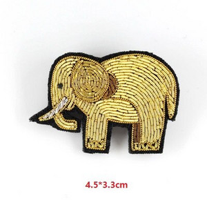 Uradi sam nove visokokvalitetne 3D ručno vezene bedževe, glava ptice, paunovo pero, aplikacija za narukvicu za kaput, broš na hlače