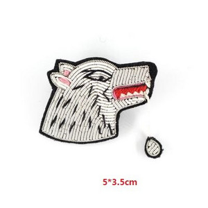 Uradi sam nove visokokvalitetne 3D ručno vezene bedževe, glava ptice, paunovo pero, aplikacija za narukvicu za kaput, broš na hlače