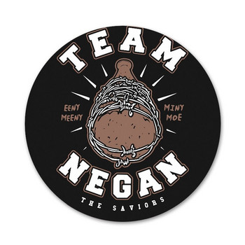 The Walking Dead Camiseta Icons Pins Διακοσμητικό σήμα Καρφίτσες Μεταλλικές κονκάρδες για ρούχα Διακόσμηση σακιδίου πλάτης