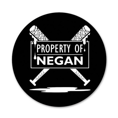 The Walking Dead Camiseta Icons Pins Διακοσμητικό σήμα Καρφίτσες Μεταλλικές κονκάρδες για ρούχα Διακόσμηση σακιδίου πλάτης