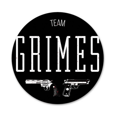 The Walking Dead Camiseta Icons Pins Διακοσμητικό σήμα Καρφίτσες Μεταλλικές κονκάρδες για ρούχα Διακόσμηση σακιδίου πλάτης