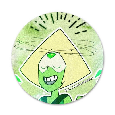 STEVEN UNIVERSE PERIDOT značka broš igla dodaci za odjeću ruksak ukras dar 58 mm
