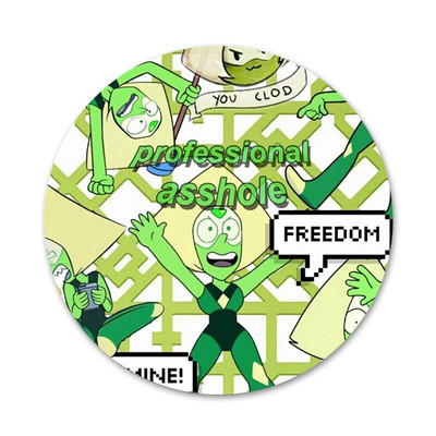 STEVEN UNIVERSE PERIDOT značka broš igla dodaci za odjeću ruksak ukras dar 58 mm