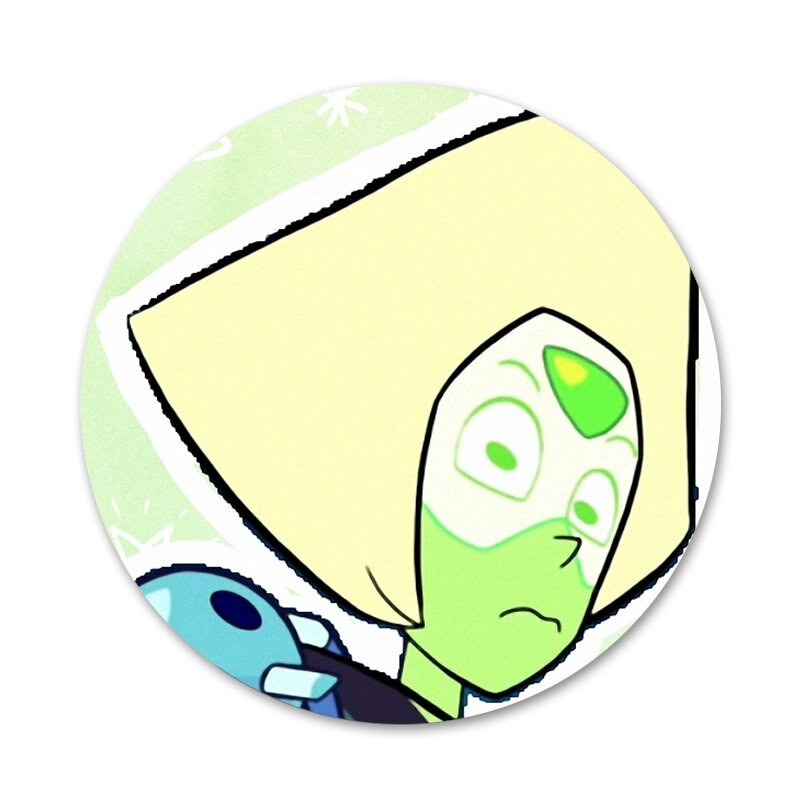 STEVEN UNIVERSE PERIDOT značka broš igla dodaci za odjeću ruksak ukras dar 58 mm