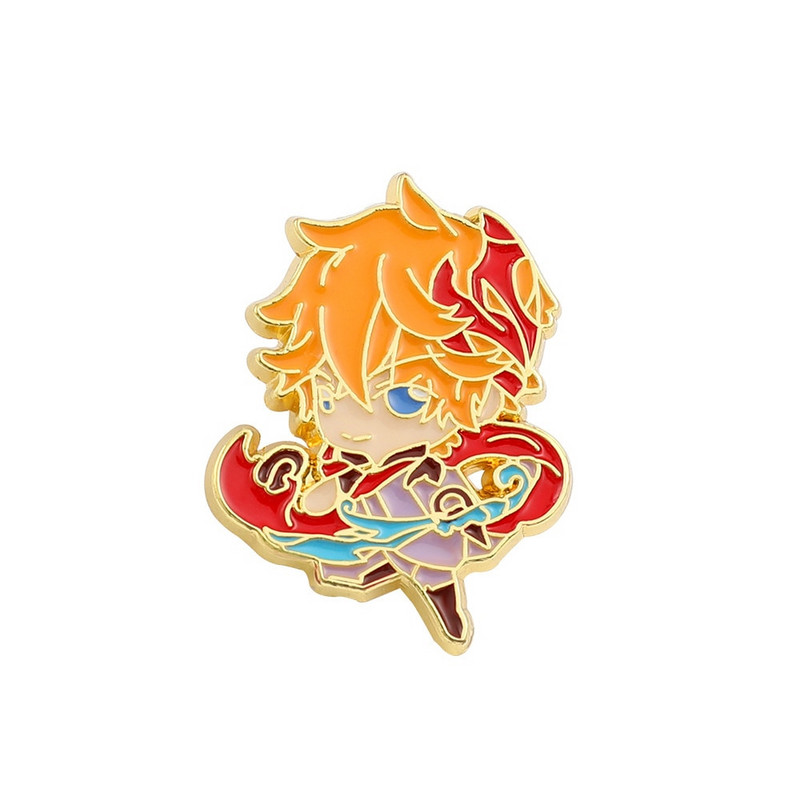 Joc de anime japonez Manga Jujutsu Kaisen Ace emailate Demon Slayer Insigna pentru rucsac guler ace de rever Bijuterii Cadouri pentru prieteni