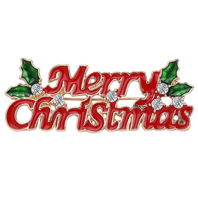 Χριστουγεννιάτικο δώρο DIY Κοσμήματα Μόδα Μεταλλικό Σμάλτο σταγόνας Ανδρικό και Γυναικείο κοστούμι καρφίτσα πέτο Παιδική τσάντα Διακόσμηση Καρφίτσα τάρανδος