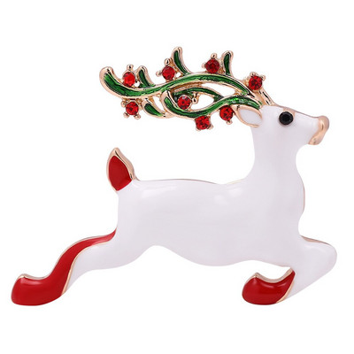 Χριστουγεννιάτικο δώρο DIY Κοσμήματα Μόδα Μεταλλικό Σμάλτο σταγόνας Ανδρικό και Γυναικείο κοστούμι καρφίτσα πέτο Παιδική τσάντα Διακόσμηση Καρφίτσα τάρανδος