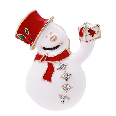 Χριστουγεννιάτικο δώρο DIY Κοσμήματα Μόδα Μεταλλικό Σμάλτο σταγόνας Ανδρικό και Γυναικείο κοστούμι καρφίτσα πέτο Παιδική τσάντα Διακόσμηση Καρφίτσα τάρανδος