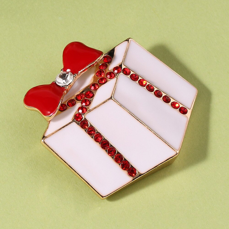 Χριστουγεννιάτικο δώρο DIY Κοσμήματα Μόδα Μεταλλικό Σμάλτο σταγόνας Ανδρικό και Γυναικείο κοστούμι καρφίτσα πέτο Παιδική τσάντα Διακόσμηση Καρφίτσα τάρανδος