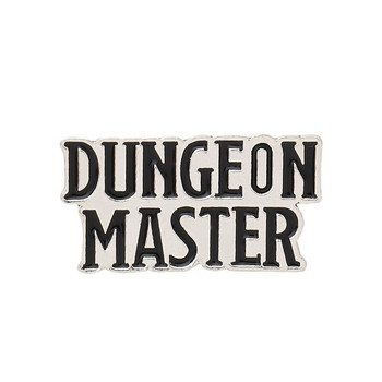 Dnd Dungeon Master And Dragon Enamel Bag Collar D20 INS Tide Personalized Badge Pins Αξεσουάρ Ρούχα κινουμένων σχεδίων Jean διακόσμηση