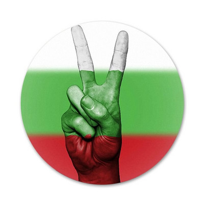 Bugarska zastava ulje na platnu Uzorak Bedž Broš Igla Dodaci za odjeću Ruksak Dekoracija poklon