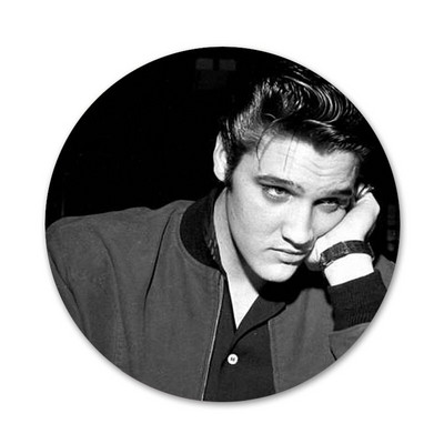 Kralj rocka Elvis Presley Poljubac Značka Broš Igla Dodaci za odjeću Ruksak Dekoracija poklon 58 mm