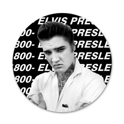 Kralj rocka Elvis Presley Poljubac Značka Broš Igla Dodaci za odjeću Ruksak Dekoracija poklon 58 mm