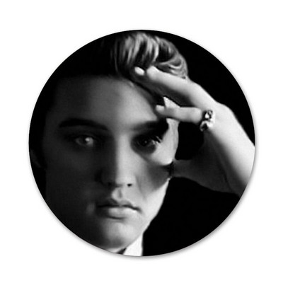 Kralj rocka Elvis Presley Poljubac Značka Broš Igla Dodaci za odjeću Ruksak Dekoracija poklon 58 mm