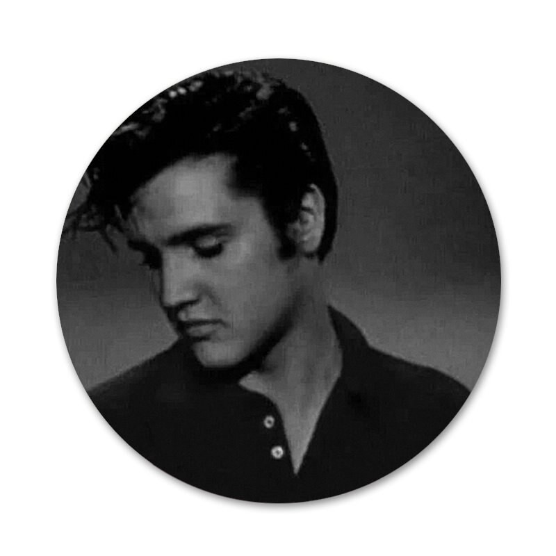 Kralj rocka Elvis Presley Poljubac Značka Broš Igla Dodaci za odjeću Ruksak Dekoracija poklon 58 mm