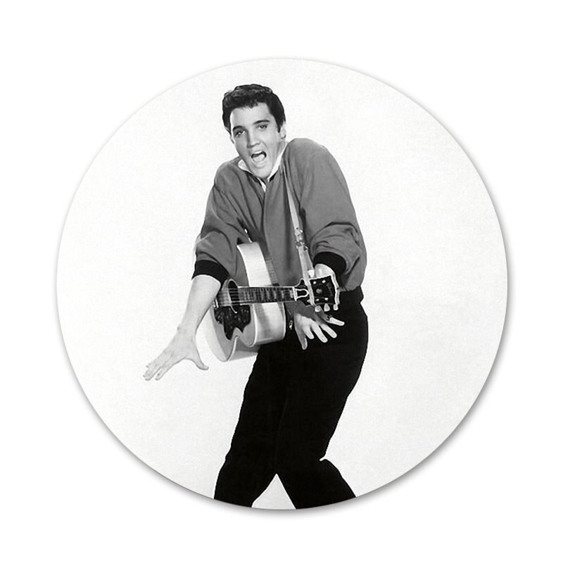 Kralj rocka Elvis Presley Poljubac Značka Broš Igla Dodaci za odjeću Ruksak Dekoracija poklon 58 mm