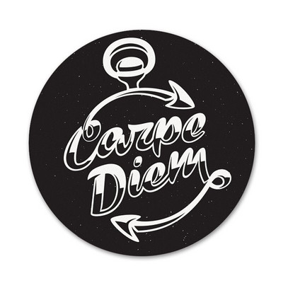 Crno-bijeli Carpe Diem značka broš igla dodaci za odjeću ruksak ukras dar
