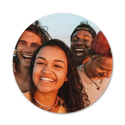 Rudy Pankow Outer Banks značka broš igla dodaci za odjeću ruksak ukras dar 58 mm