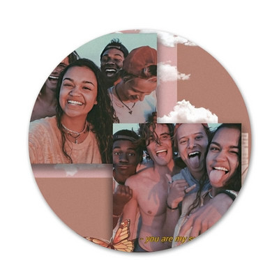 Rudy Pankow Outer Banks značka broš igla dodaci za odjeću ruksak ukras dar 58 mm