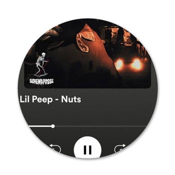 Lil Peep Hellboy Badge καρφίτσα Αξεσουάρ καρφίτσας για ρούχα Δώρο Δώρο Σακίδιο πλάτης