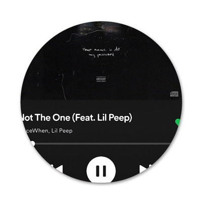 Lil Peep Hellboy märgi prossnõel Aksessuaarid riiete jaoks Seljakoti kaunistus kingitus