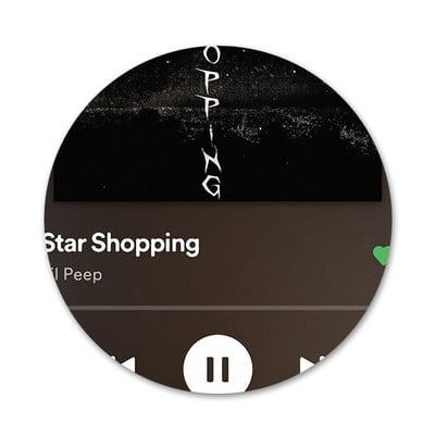 Lil Peep Hellboy märgi prossnõel Aksessuaarid riiete jaoks Seljakoti kaunistus kingitus