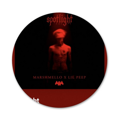 Lil Peep Hellboy märgi prossnõel Aksessuaarid riiete jaoks Seljakoti kaunistus kingitus