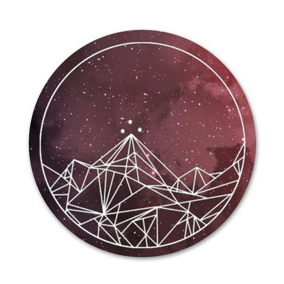 58 mm Udu ja raevu kohus Sarah J Maas Ikoonid Nööpnõelad Märgikaunistus Prossid Metallist märgid riiete jaoks Seljakoti kaunistus