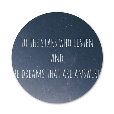 58 mm Udu ja raevu kohus Sarah J Maas Ikoonid Nööpnõelad Märgikaunistus Prossid Metallist märgid riiete jaoks Seljakoti kaunistus