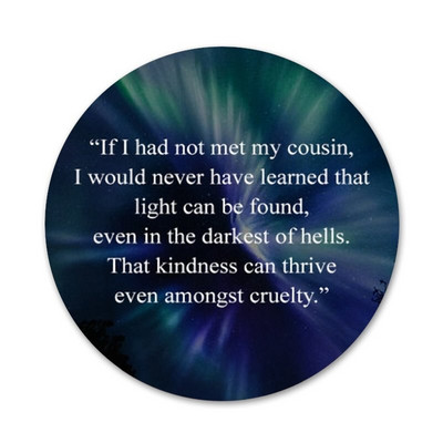 58 mm Udu ja raevu kohus Sarah J Maas Ikoonid Nööpnõelad Märgikaunistus Prossid Metallist märgid riiete jaoks Seljakoti kaunistus