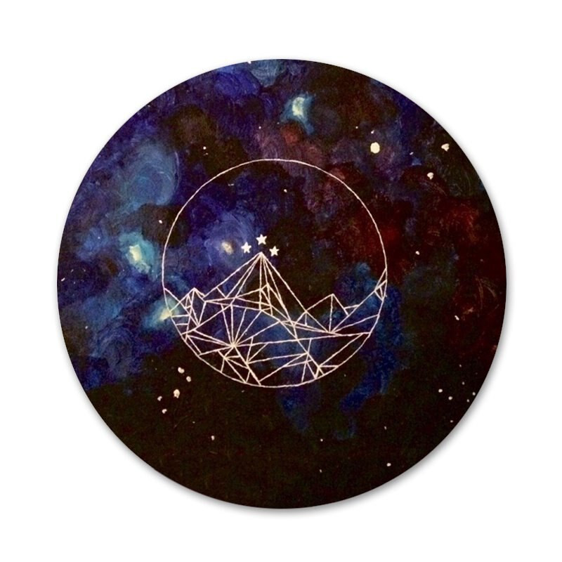 58 mm Udu ja raevu kohus Sarah J Maas Ikoonid Nööpnõelad Märgikaunistus Prossid Metallist märgid riiete jaoks Seljakoti kaunistus