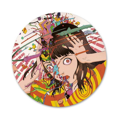 Shintaro Kago siaubo ženkliuko sagės smeigtukai Priedai drabužiams Kuprinės dekoravimo dovana