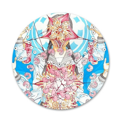 Shintaro Kago siaubo ženkliuko sagės smeigtukai Priedai drabužiams Kuprinės dekoravimo dovana