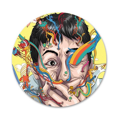 Shintaro Kago siaubo ženkliuko sagės smeigtukai Priedai drabužiams Kuprinės dekoravimo dovana