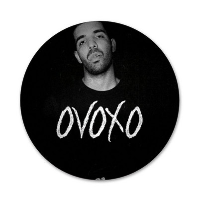 Drake ikone igle značke ukras broševi metalne značke za odjeću ruksak ukras 58 mm