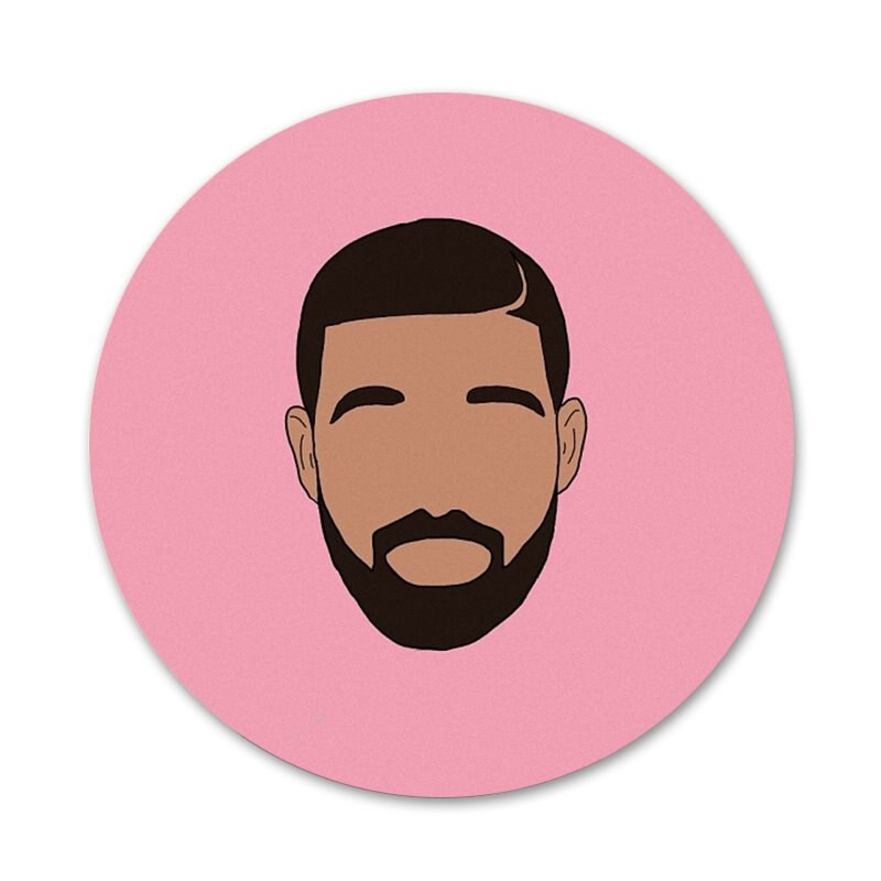 Drake ikone igle značke ukras broševi metalne značke za odjeću ruksak ukras 58 mm