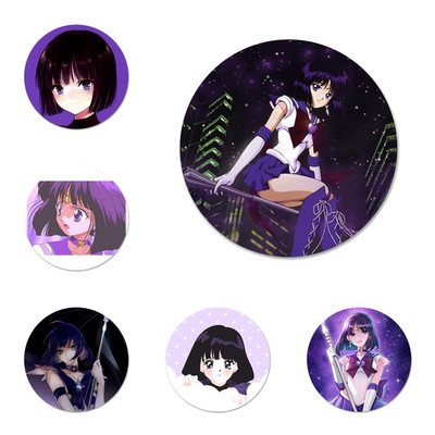 58 χιλιοστά sailor saturn Tomoe Hotaru Badge καρφίτσα καρφίτσα Αξεσουάρ για ρούχα Δώρο διακόσμηση σακιδίου πλάτης