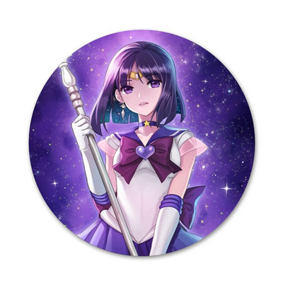 58 χιλιοστά sailor saturn Tomoe Hotaru Badge καρφίτσα καρφίτσα Αξεσουάρ για ρούχα Δώρο διακόσμηση σακιδίου πλάτης